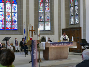 Ökumenischer Gottesdienst in St. Crescentius anlässlich des 3. Ökumenischen Kirchentags (Forto: Karl-Franz Thiede)